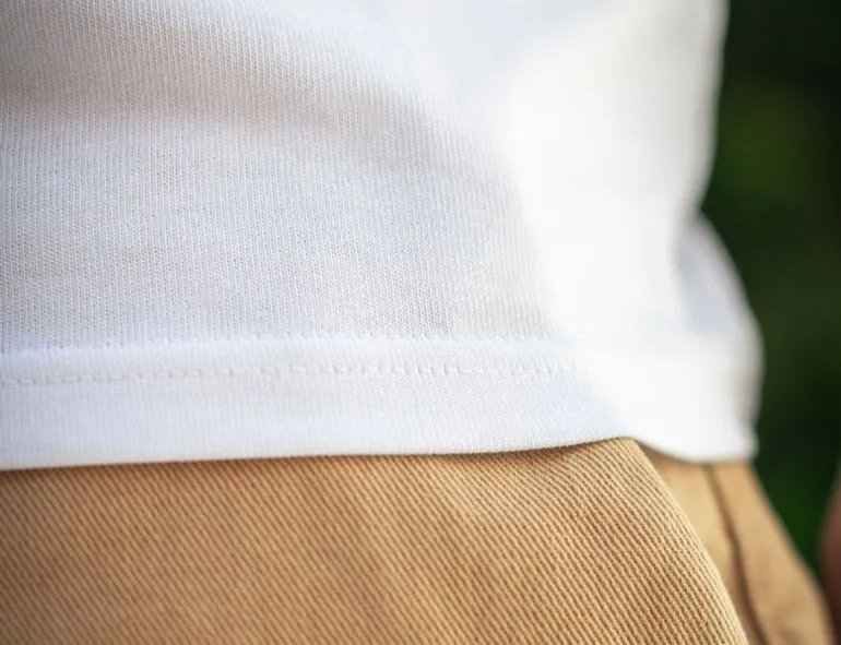 Men &SONS Tops>Boxer Pocket T-Shirt White