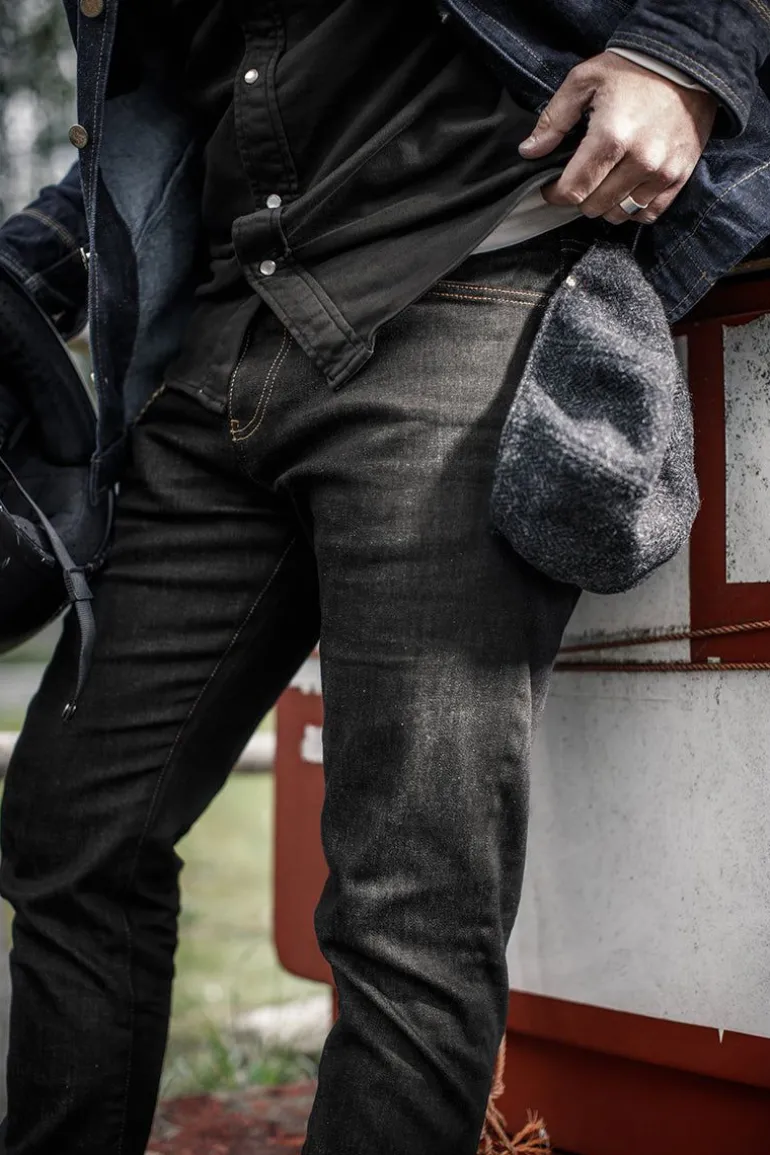 Men &SONS Bottoms & Shorts>Brandon Jeans Charcoal