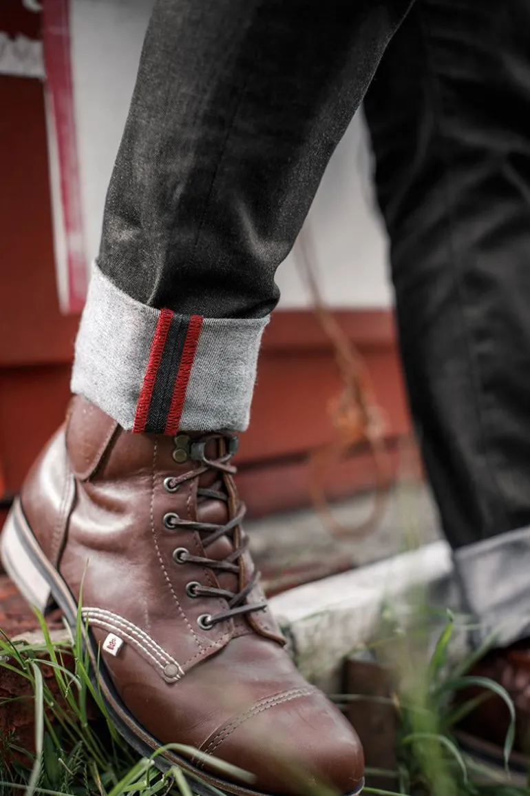 Men &SONS Bottoms & Shorts>Brandon Jeans Charcoal