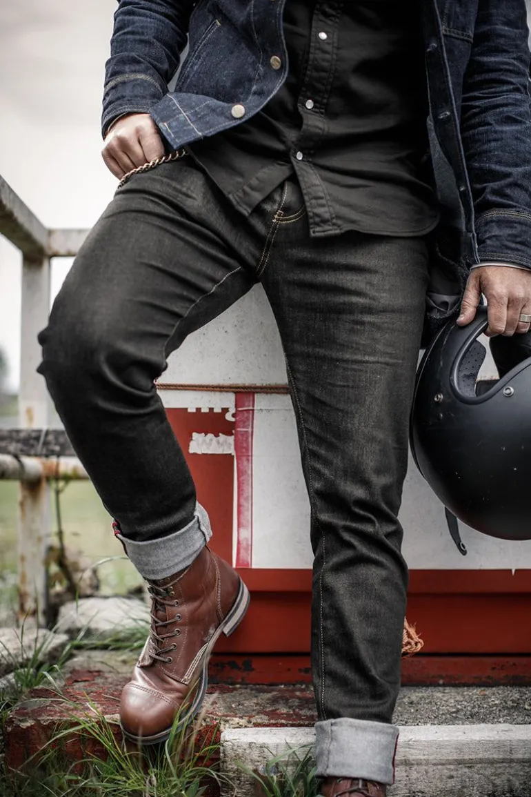 Men &SONS Bottoms & Shorts>Brandon Jeans Charcoal