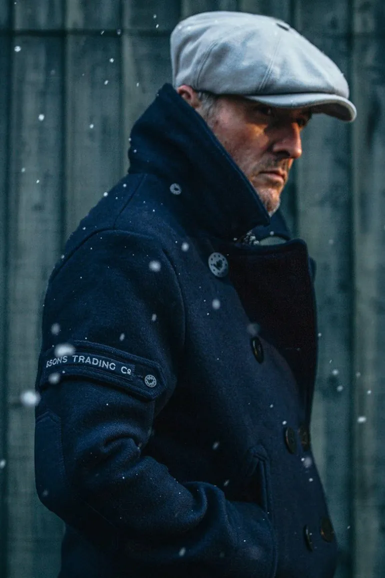 Men &SONS Headwear>Jackson Traditional Baker Boy Hat - Light Grey