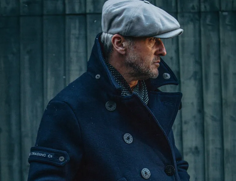 Men &SONS Headwear>Jackson Traditional Baker Boy Hat - Light Grey