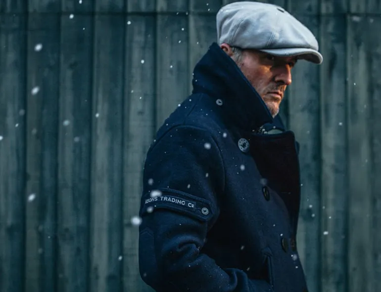 Men &SONS Headwear>Jackson Traditional Baker Boy Hat - Light Grey