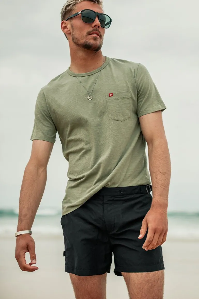 Men &SONS Bottoms & Shorts>Newman Swim Shorts Black