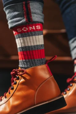 Men &SONS Footwear>Baseline Socks Grey