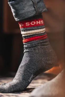 Men &SONS Footwear>Baseline Socks Grey