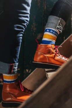 Men &SONS Footwear>Baseline Socks White