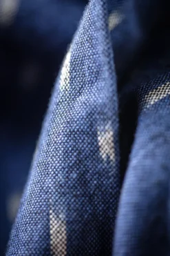 Men &SONS Scarves>Blue Star Dot Scarf