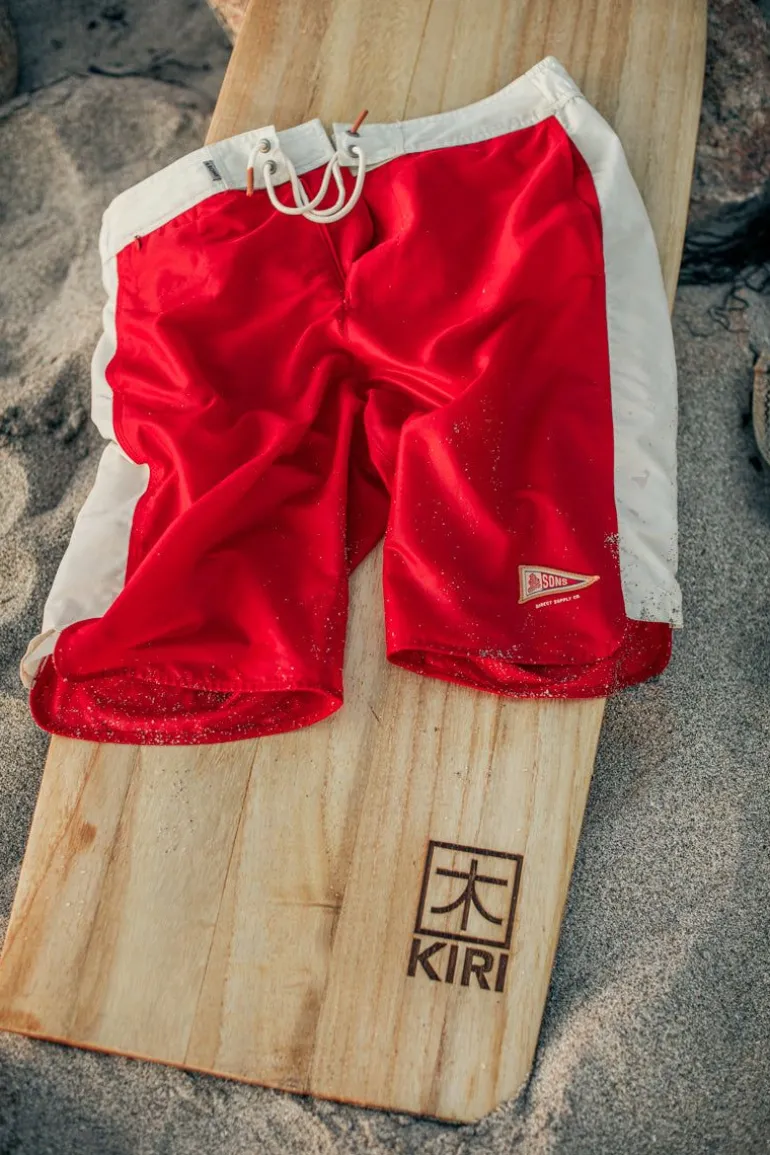 Men &SONS Bottoms & Shorts>Bodhi Boardshorts Red