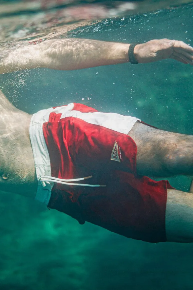 Men &SONS Bottoms & Shorts>Bodhi Boardshorts Red