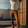 Men &SONS Bottoms & Shorts>Brandon Jeans Tan