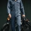 Men &SONS Bottoms & Shorts>Churchill Coveralls Dark Denim