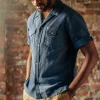Men &SONS Tops>Coast Shirt Navy