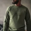 Men &SONS Jackets & Coats>Deck Sweatshirt Surplus Green