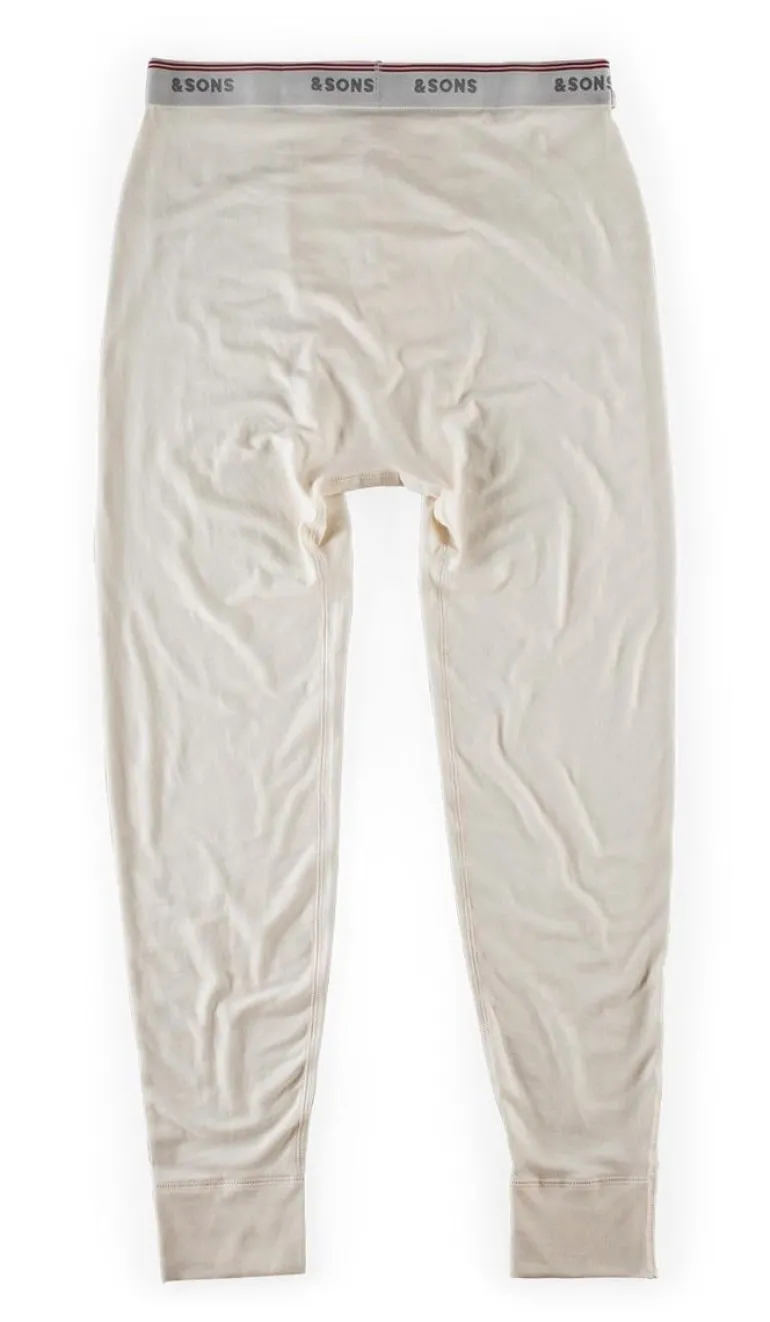 Men &SONS Tops>Essentials Long Johns Raw