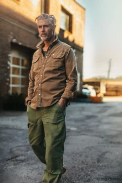 Men &SONS Bottoms & Shorts>Fatigue Pant Army Green