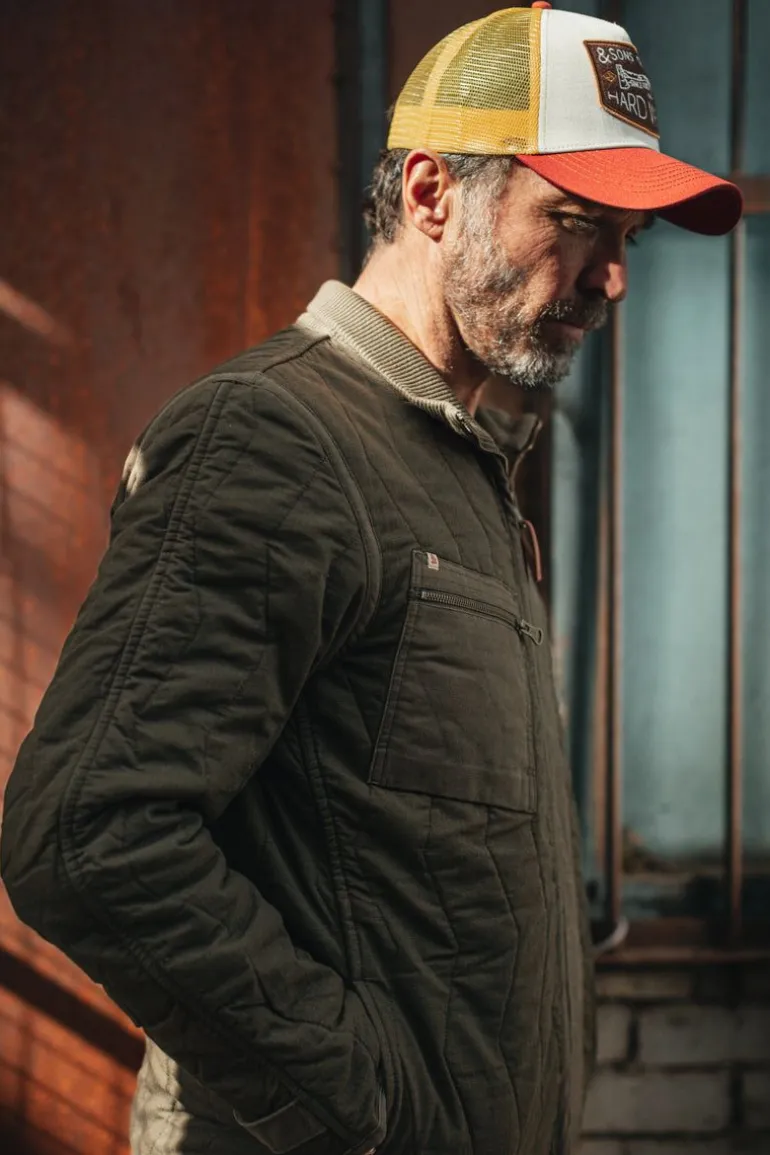 Men &SONS Headwear>Hardwear Trucker Cap Yellow