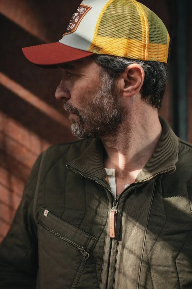 Men &SONS Headwear>Hardwear Trucker Cap Yellow