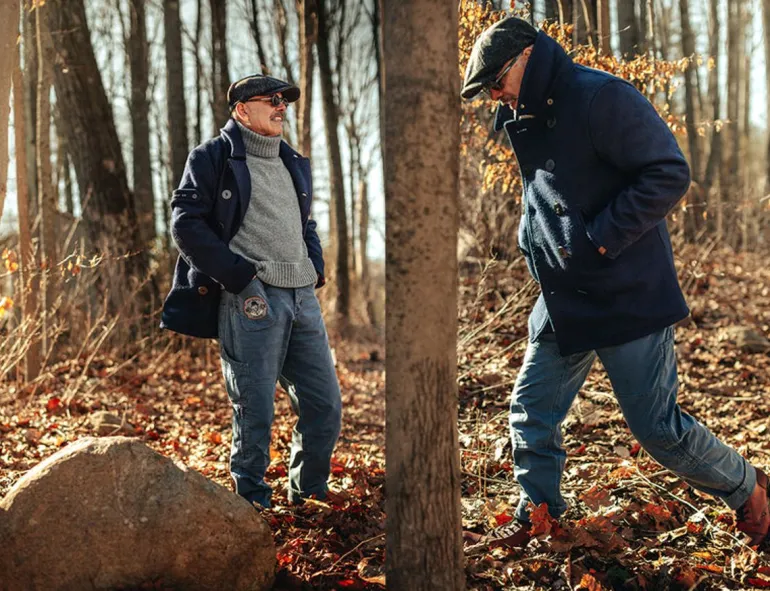 Men &SONS Bottoms & Shorts>Joey's Crew Pant Churchill Blue