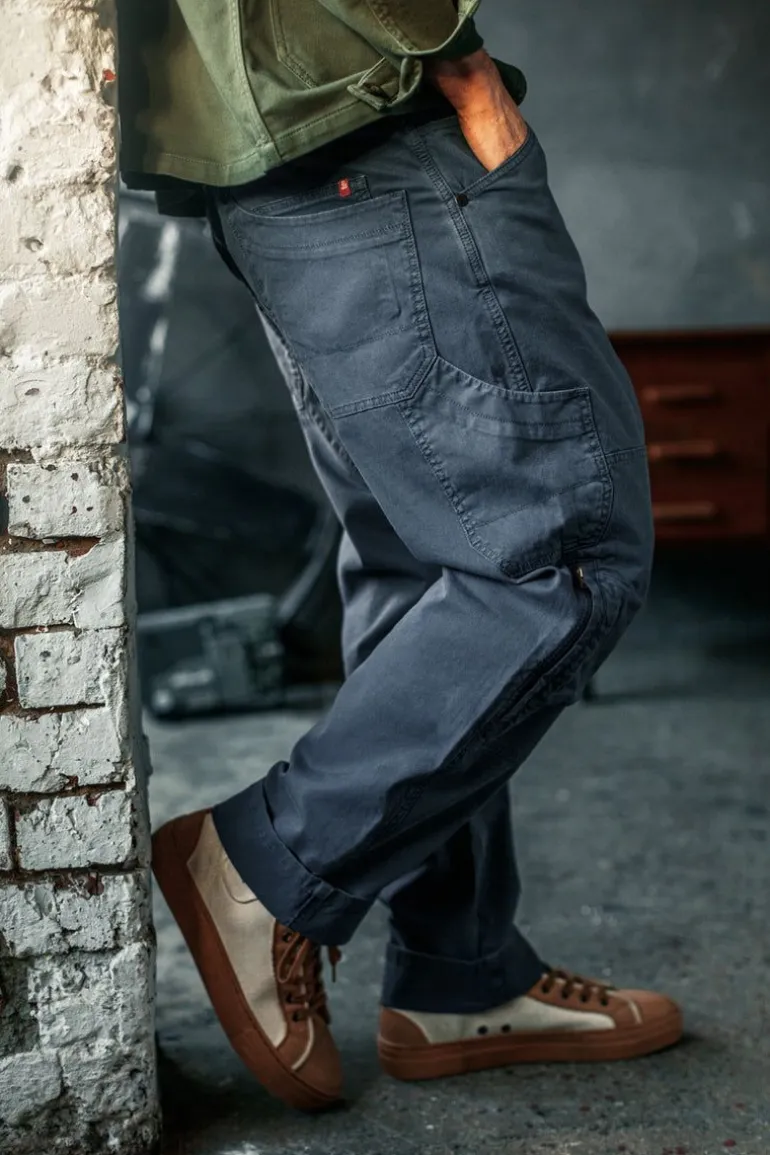 Men &SONS Bottoms & Shorts>Joey's Crew Pant Churchill Blue