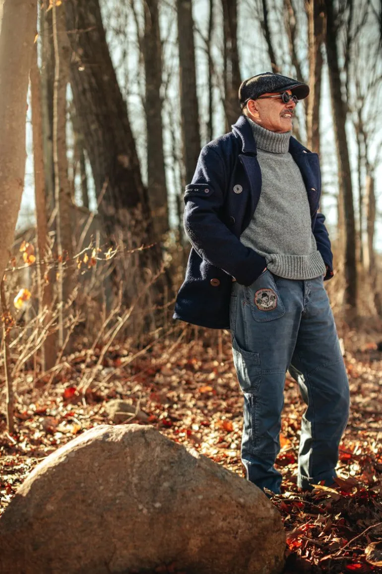 Men &SONS Bottoms & Shorts>Joey's Crew Pant Churchill Blue