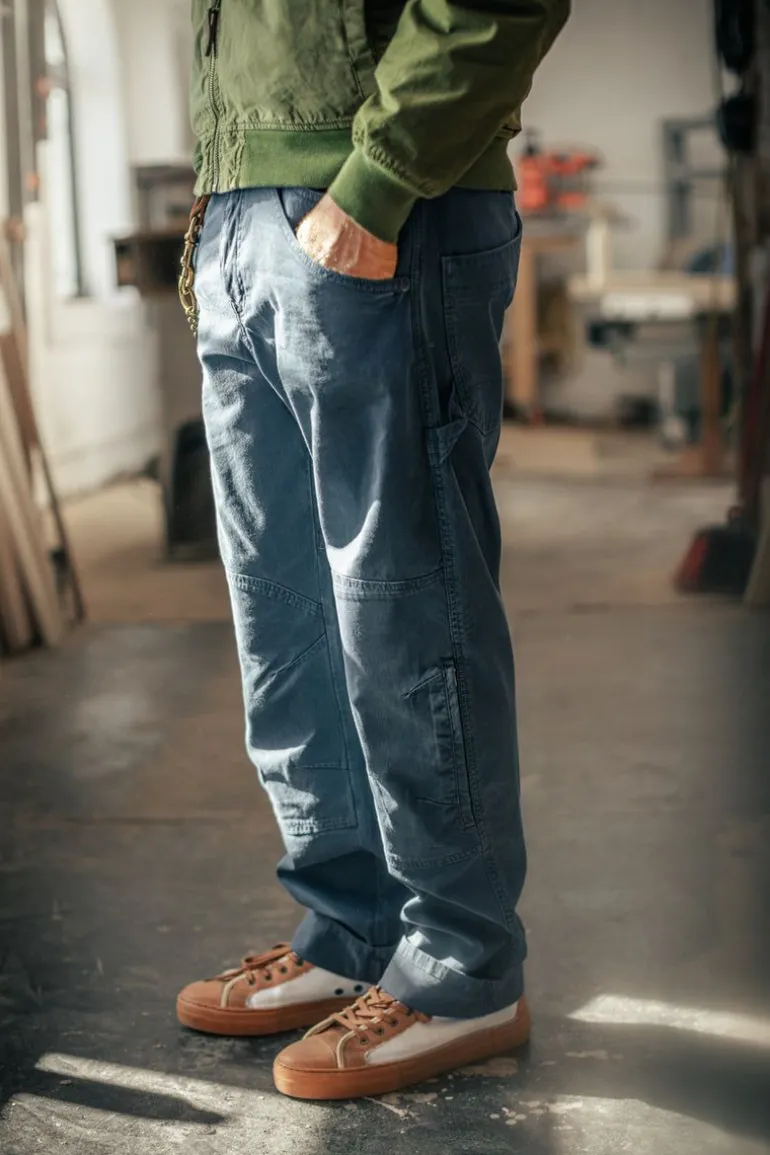 Men &SONS Bottoms & Shorts>Joey's Crew Pant Churchill Blue
