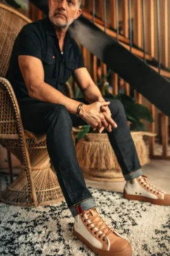 Men &SONS Footwear>New Baseline Basketball High Top Raw