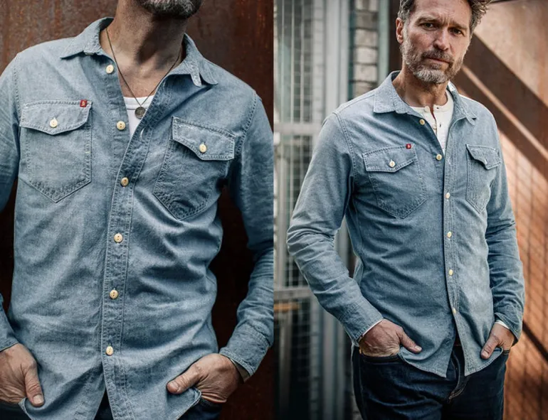 Men &SONS Tops>New Yard Shirt