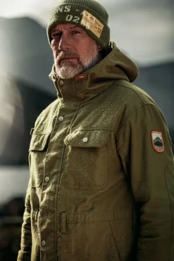 Men &SONS Jackets & Coats>Noah Cagoule Army Green