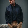 Men &SONS Jackets & Coats>Rebel Harrington Jacket Navy