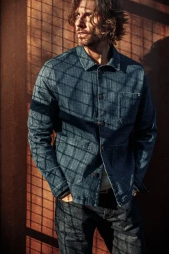 Men &SONS Jackets & Coats>Stockton Jacket Indigo