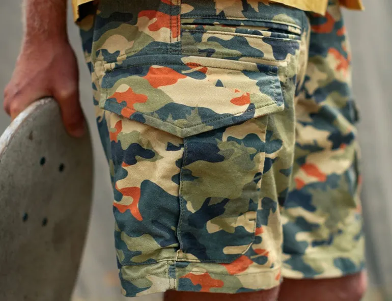 Men &SONS Bottoms & Shorts>Surplus Army Shorts Camo