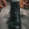 Men &SONS Leather Goods>The Drover Boot Black