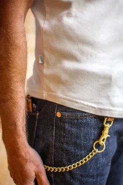 Men &SONS Tops>The New Elder Henley Short Sleeve Shirt Raw