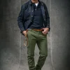 Men &SONS Bottoms & Shorts>Virgil Chino Army Green