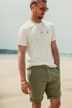 Men &SONS Bottoms & Shorts>Virgil Chino Shorts Army Green