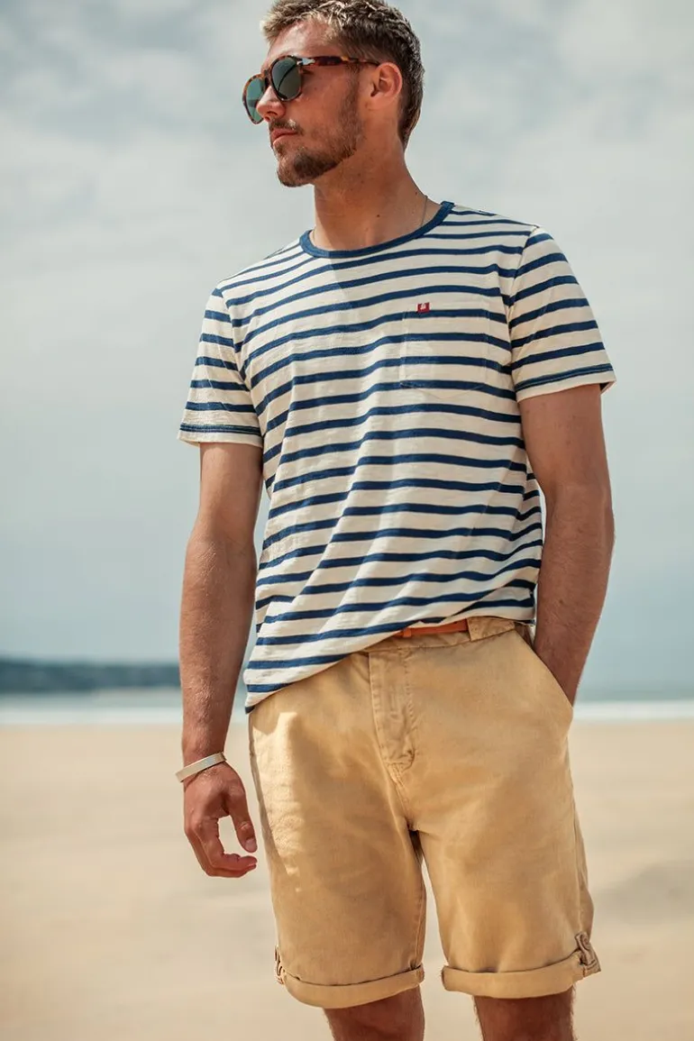 Men &SONS Bottoms & Shorts>Virgil Chino Shorts Tan