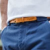 Men &SONS Leather Goods>Virgil Thin Tan Leather Belt