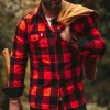 Men &SONS Jackets & Coats>Yukon Flannel Field Shirt